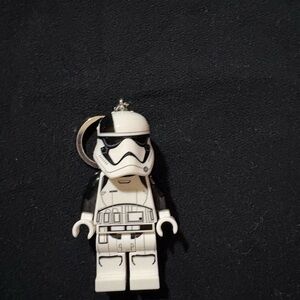 Lego Star Wars Stormtrooper Minifigure LED Light Keychain 2012 Lucasfilm